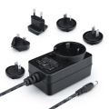 12V2A interchangeable plug Power adapter with etl fcc